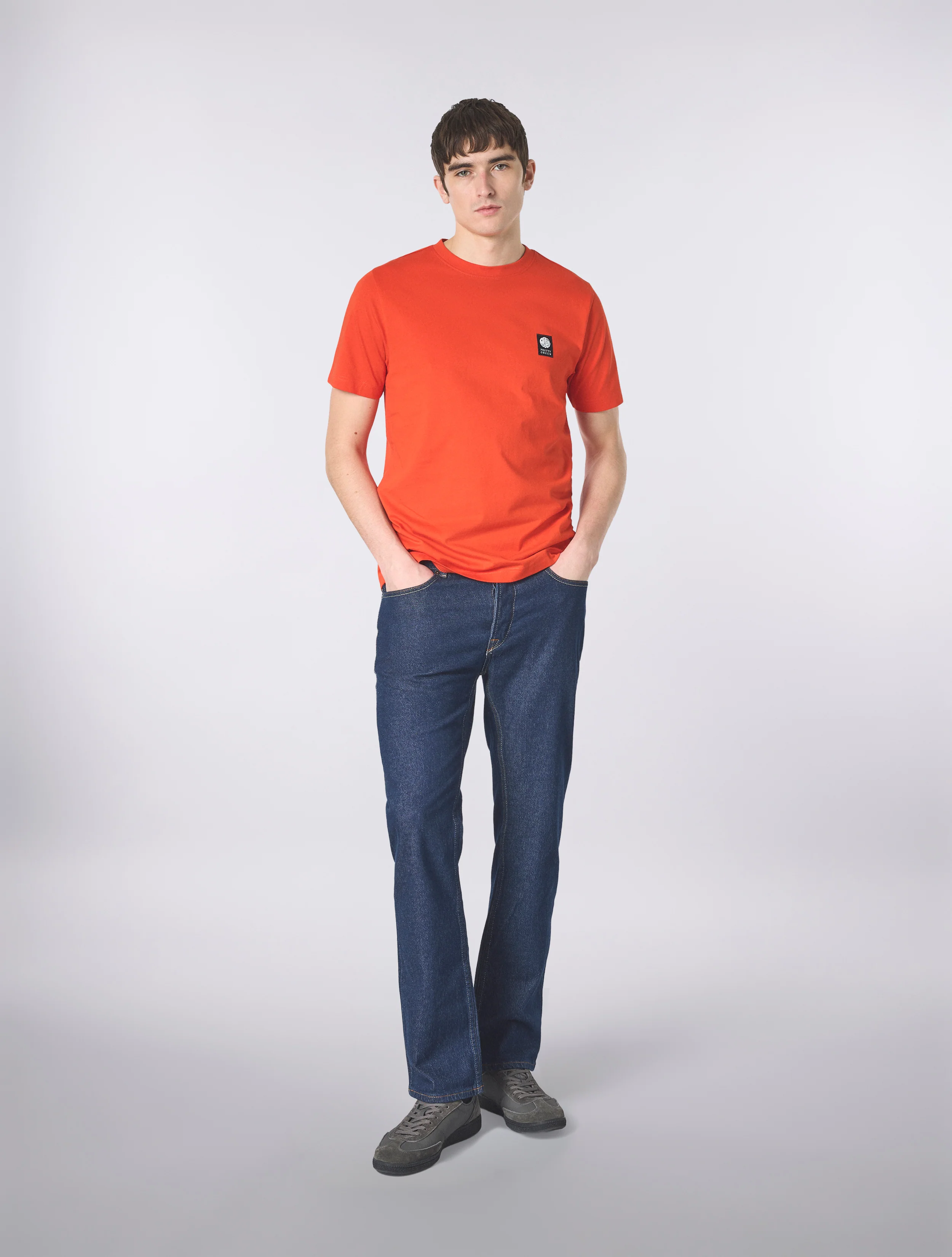 Orange Sinclair T-Shirt - Image 2