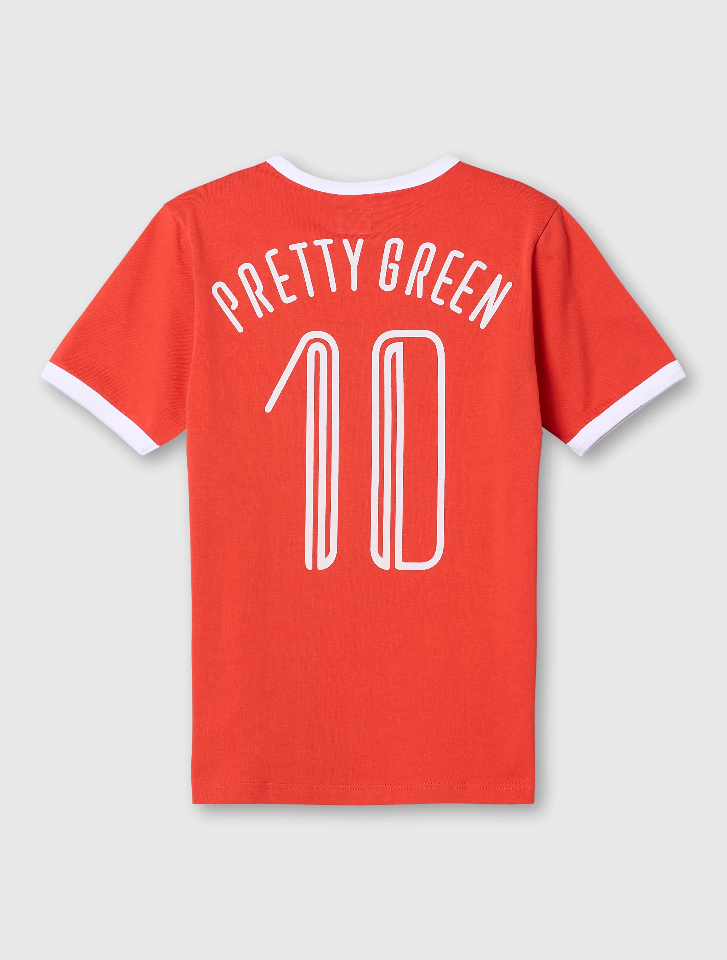 Red Jules Ringer T-Shirt - Image 2