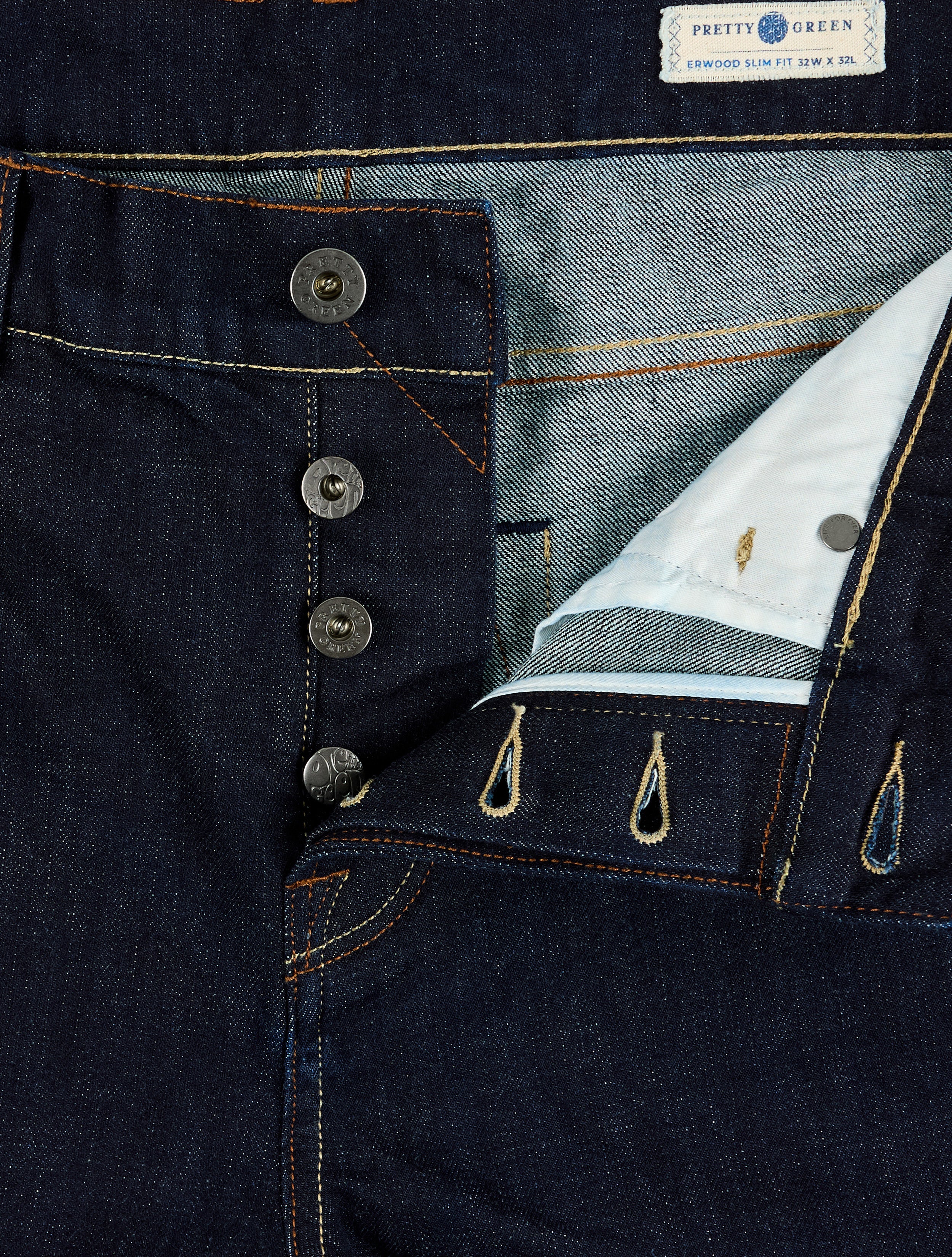 Rinse Wash Erwood Slim Fit Jeans - Image 8