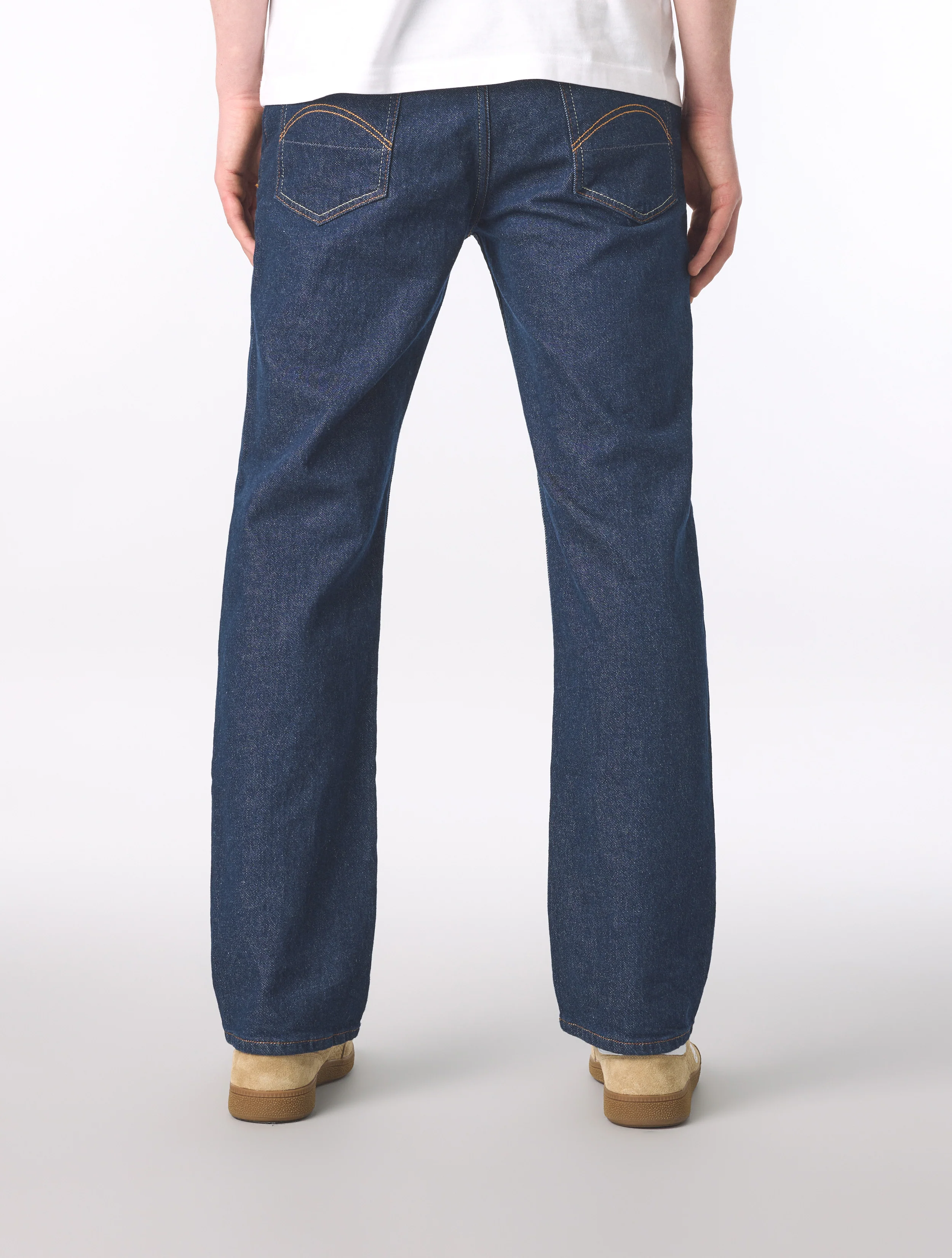 Rinse Wash Burnage Regular Fit Jeans - Image 4