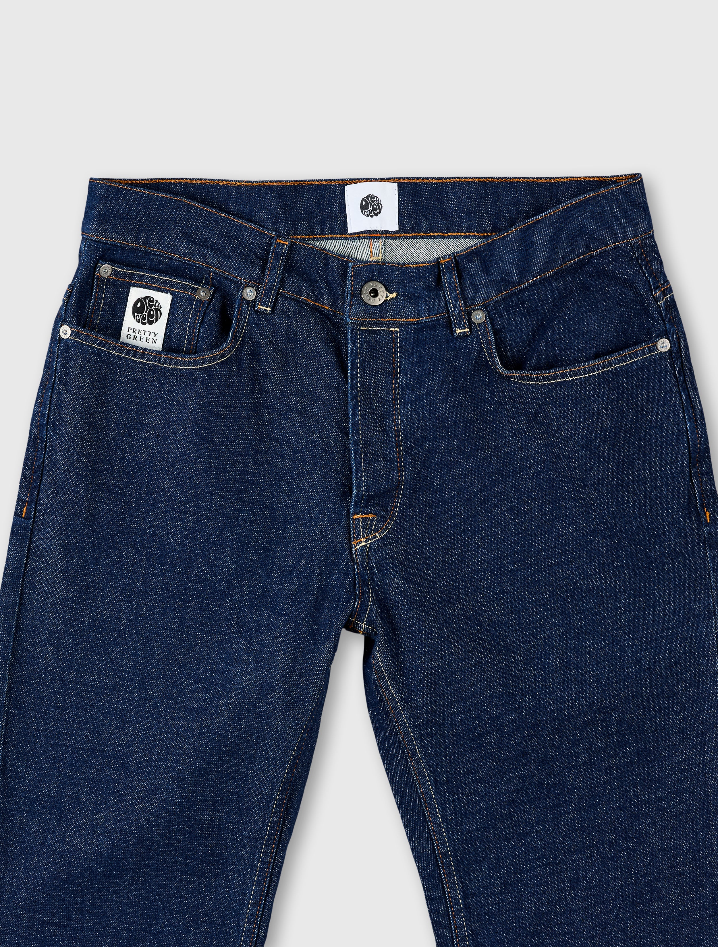 Rinse Wash Burnage Regular Fit Jeans - Image 6