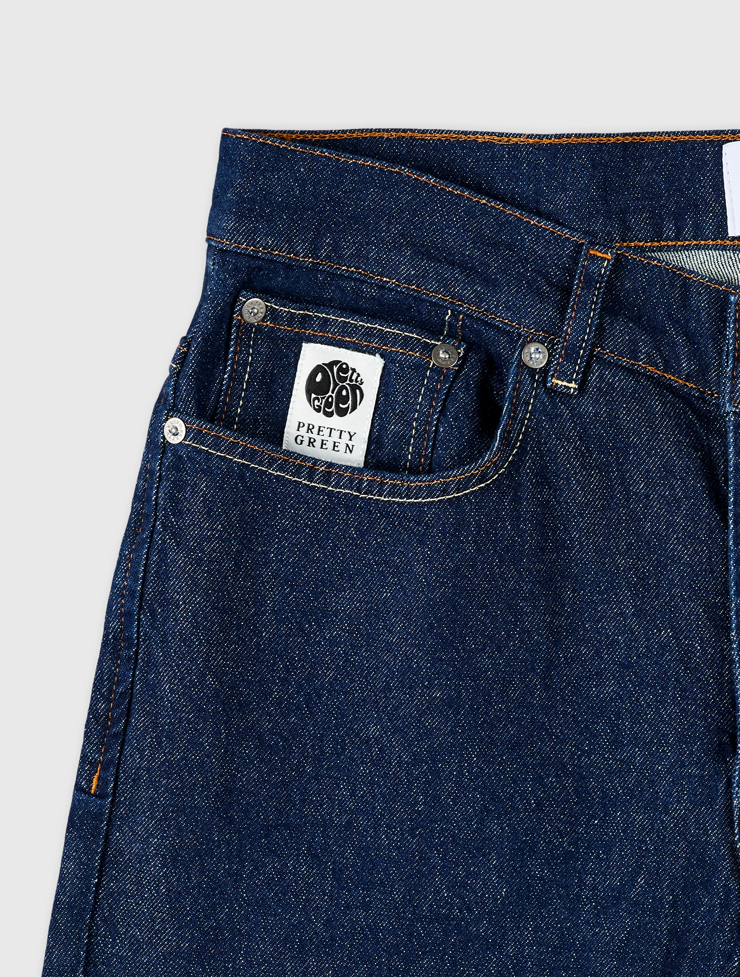 Rinse Wash Burnage Regular Fit Jeans - Image 7
