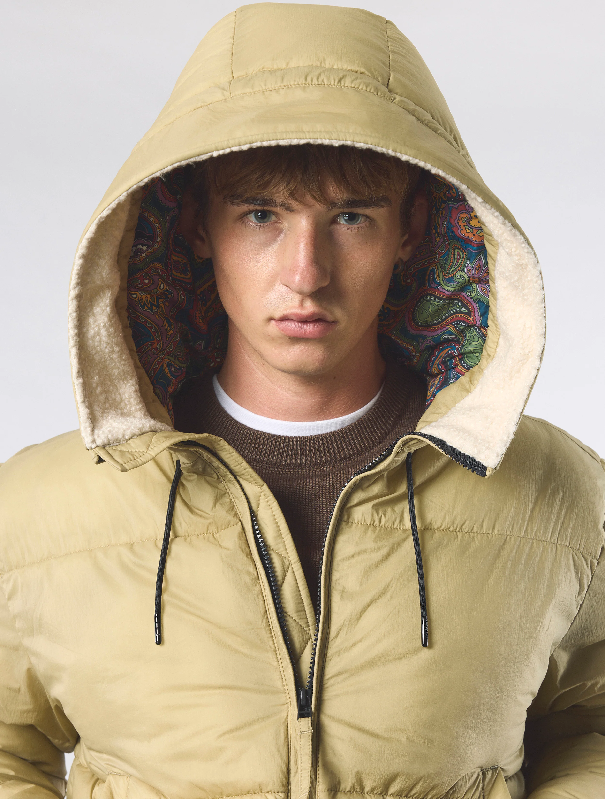 Taupe Stiperstone Puffer Jacket - Image 6
