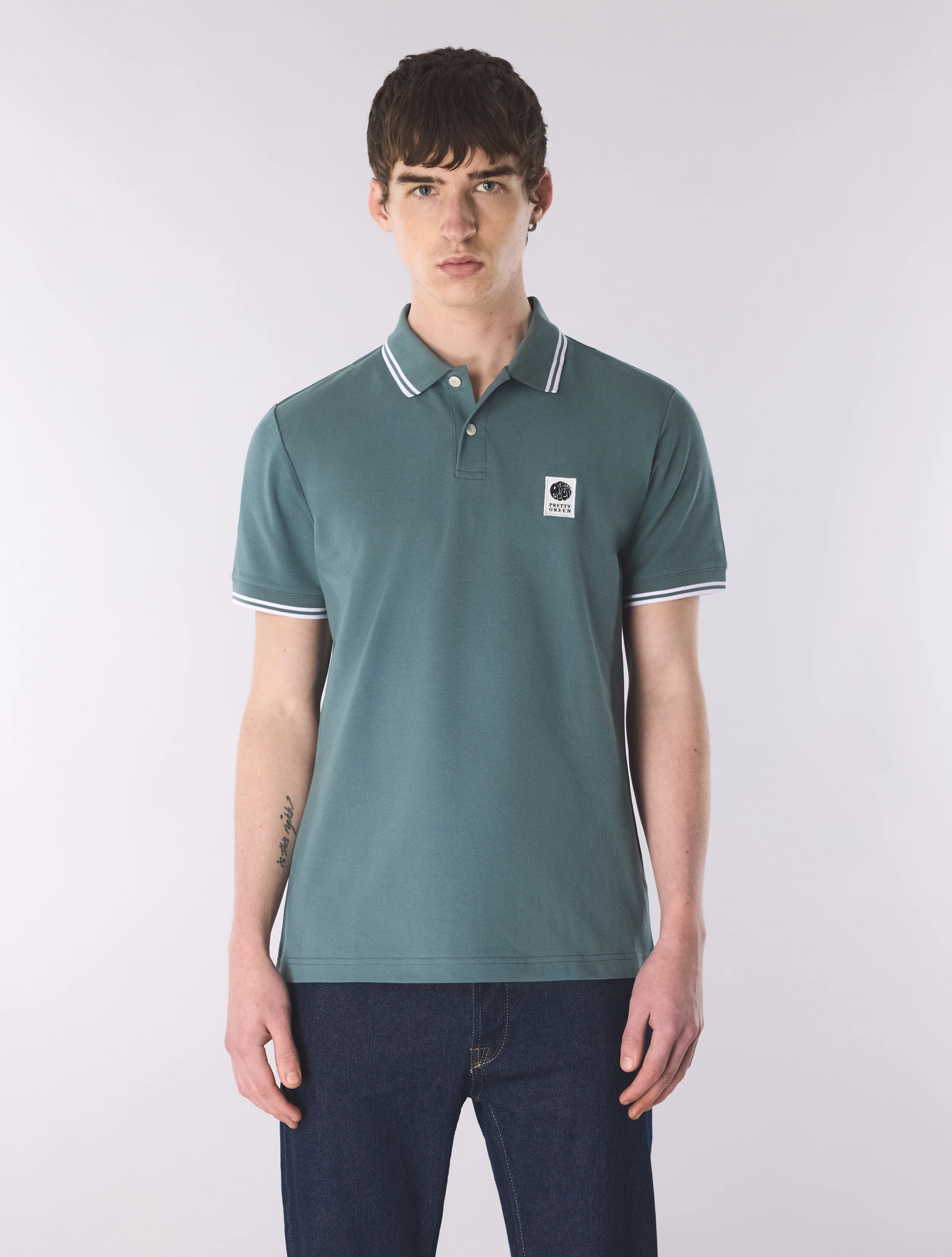 Teal Rayner Polo - Image 3