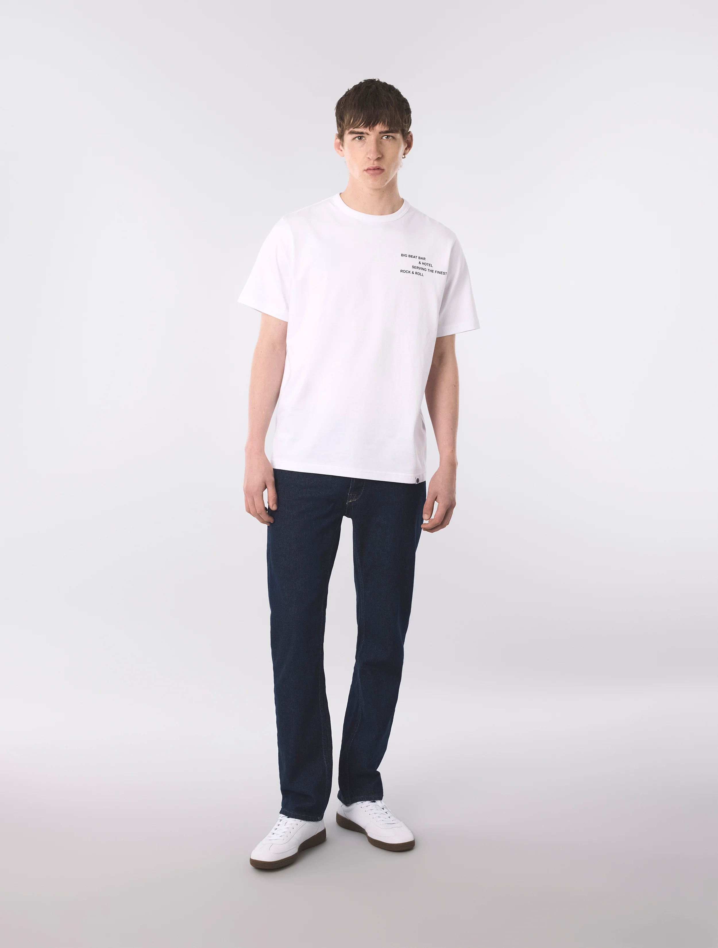 White Big Beat Hotel T-Shirt - Image 3