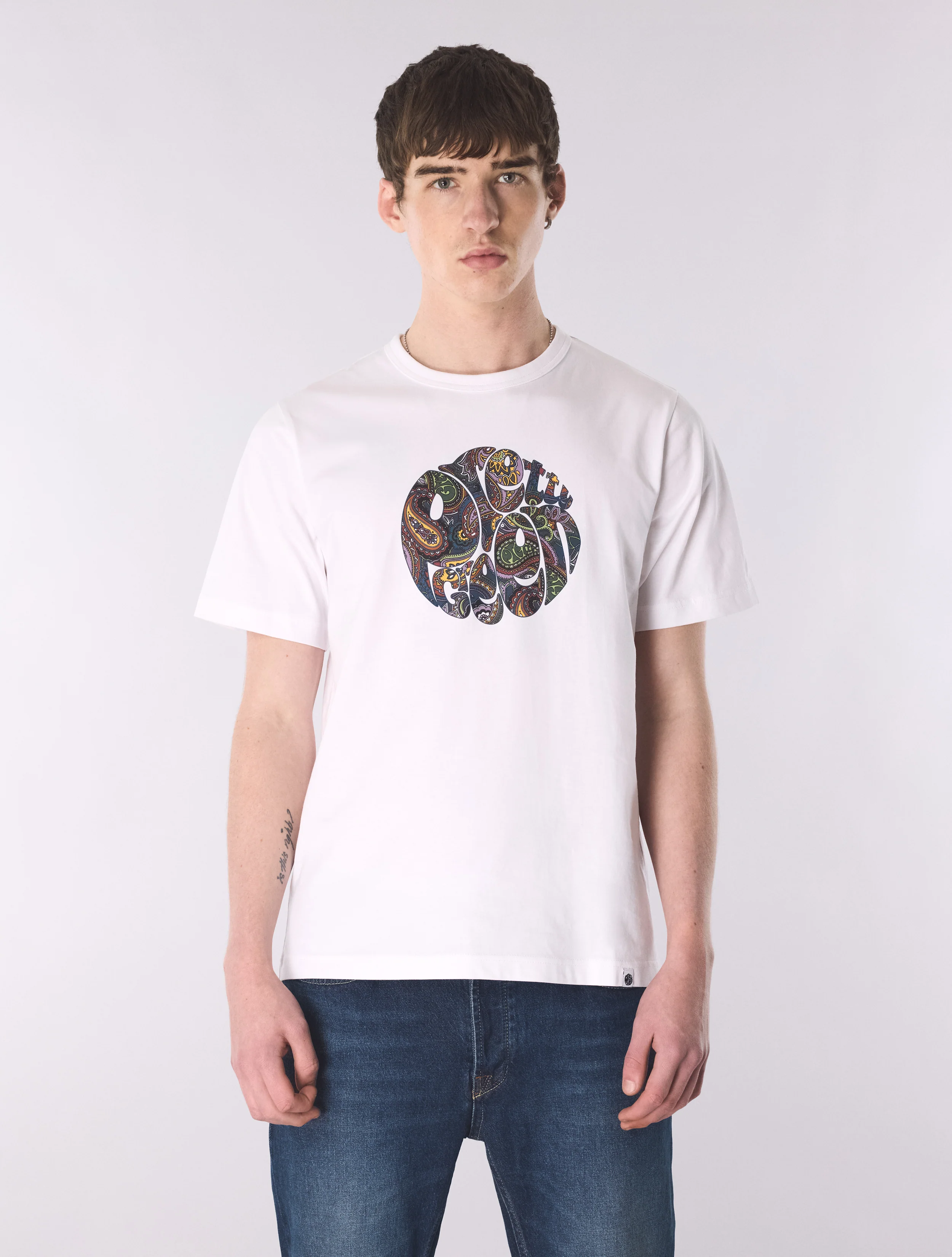 White House Paisley Logo T-shirt - Image 3