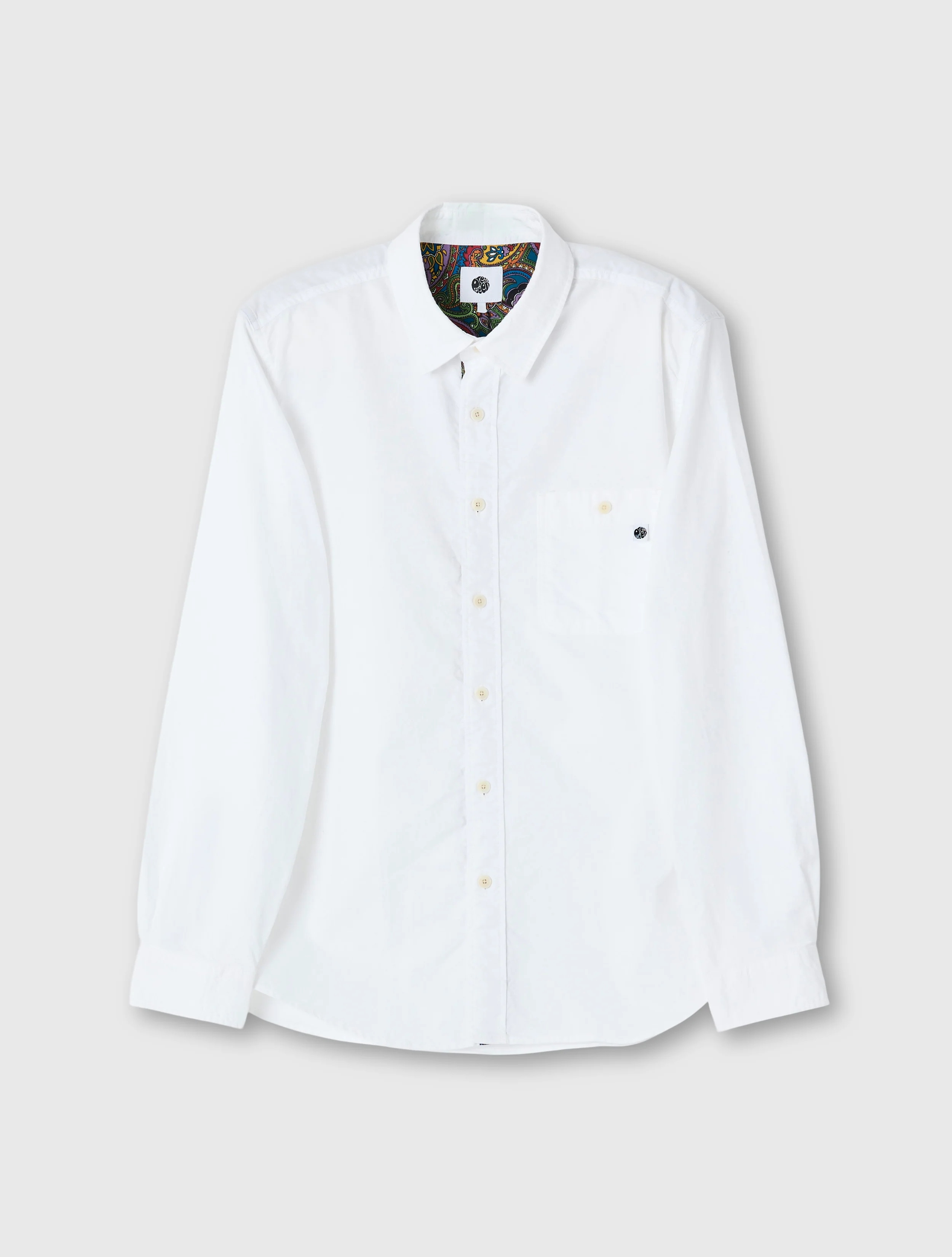 White House Paisley Oxford Shirt