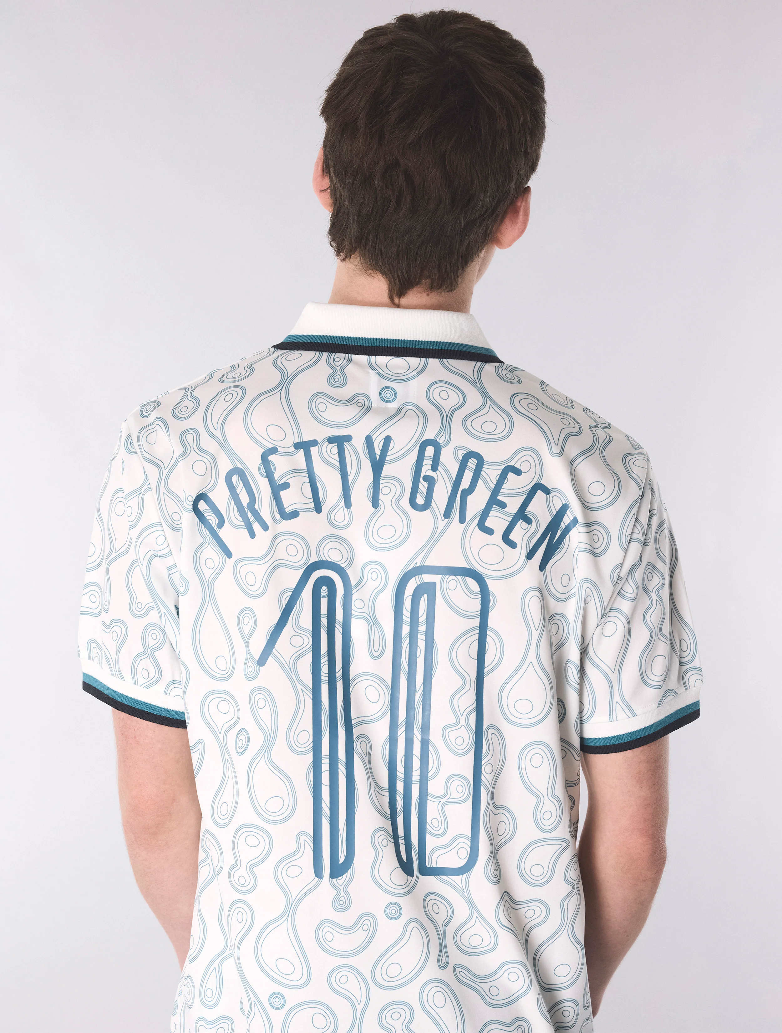 White Outro Football Top - Image 7