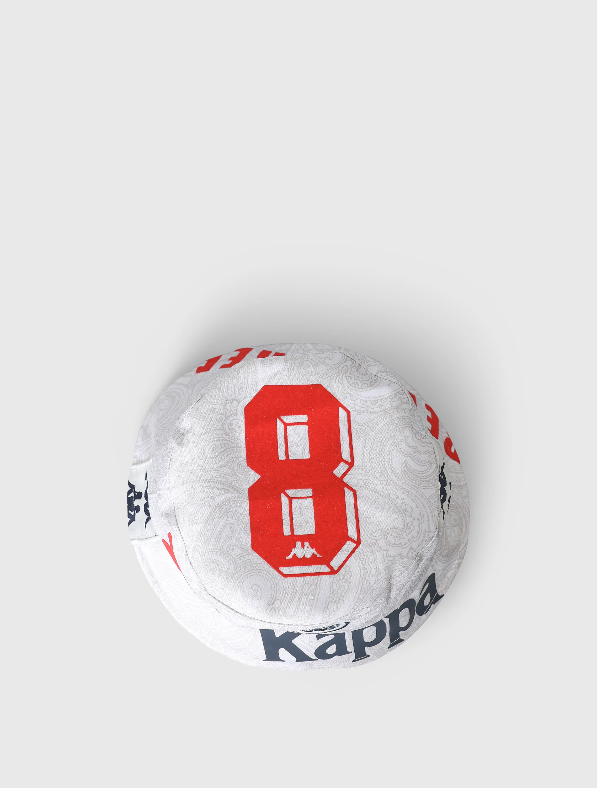 White Pretty Green x Kappa Home World Cup Bucket Hat - Image 8