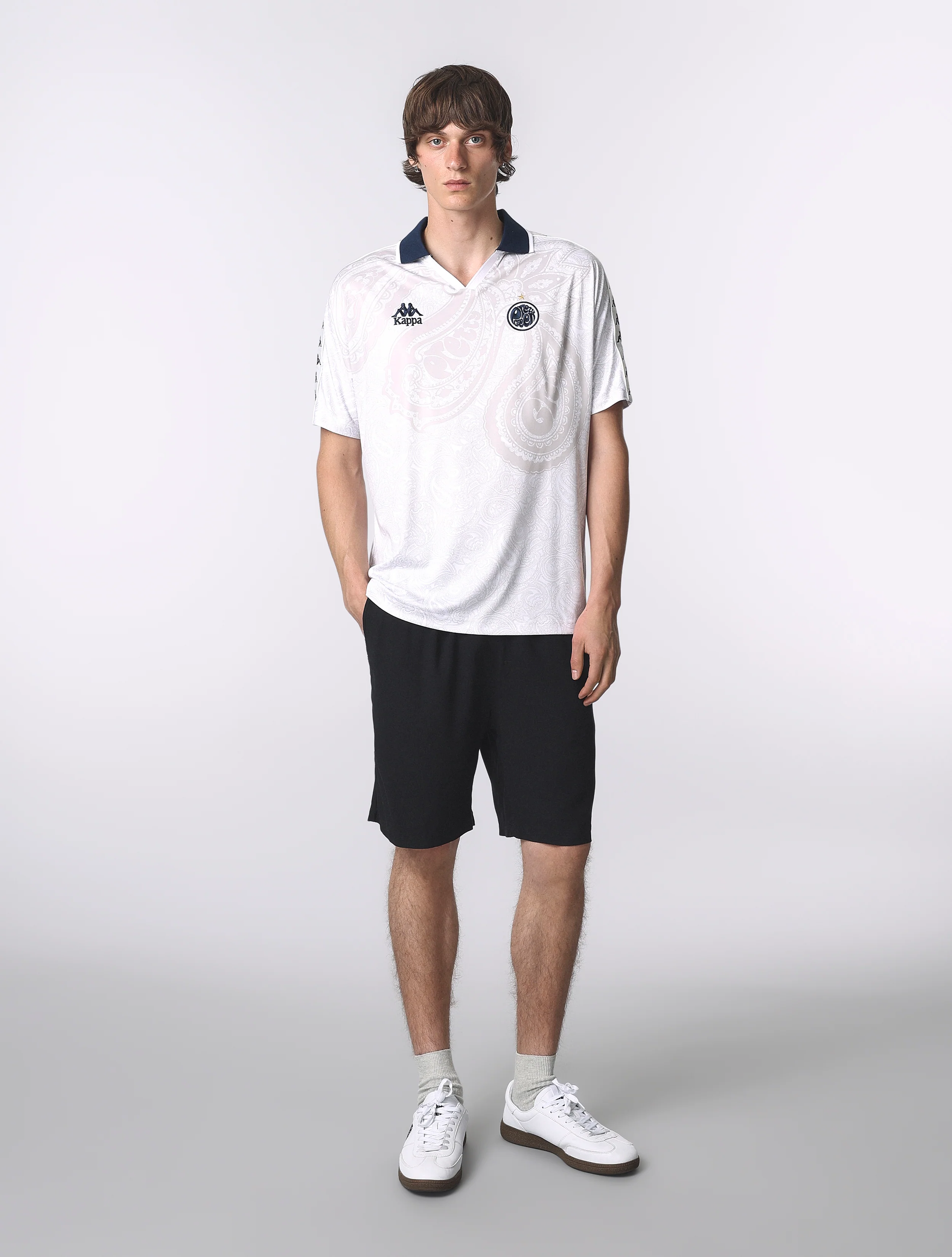 White Pretty Green x Kappa Home World Cup Football Top - Image 3