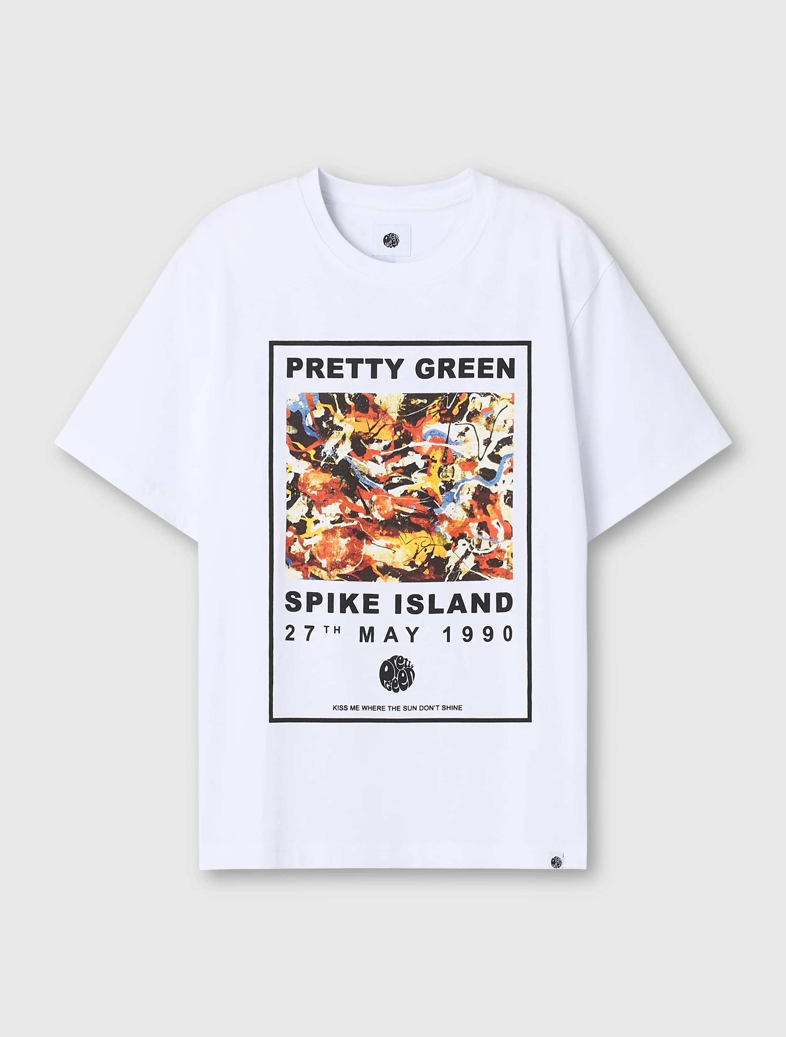 White Smithfield Box Logo T-Shirt