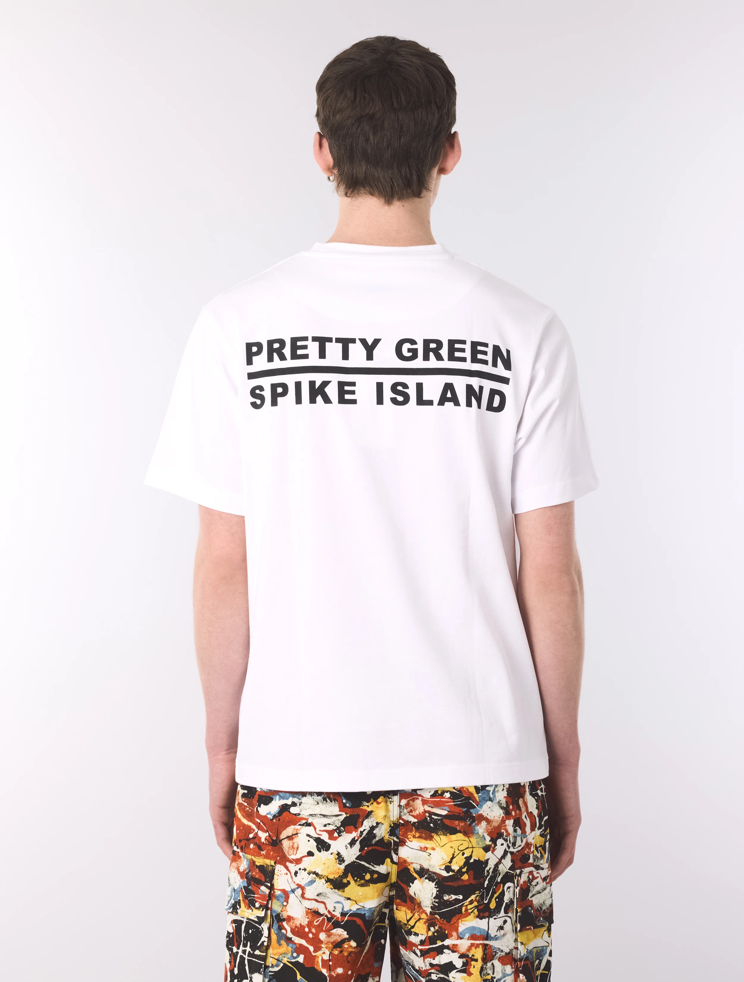 White Smithfield Box Logo T-Shirt - Image 5