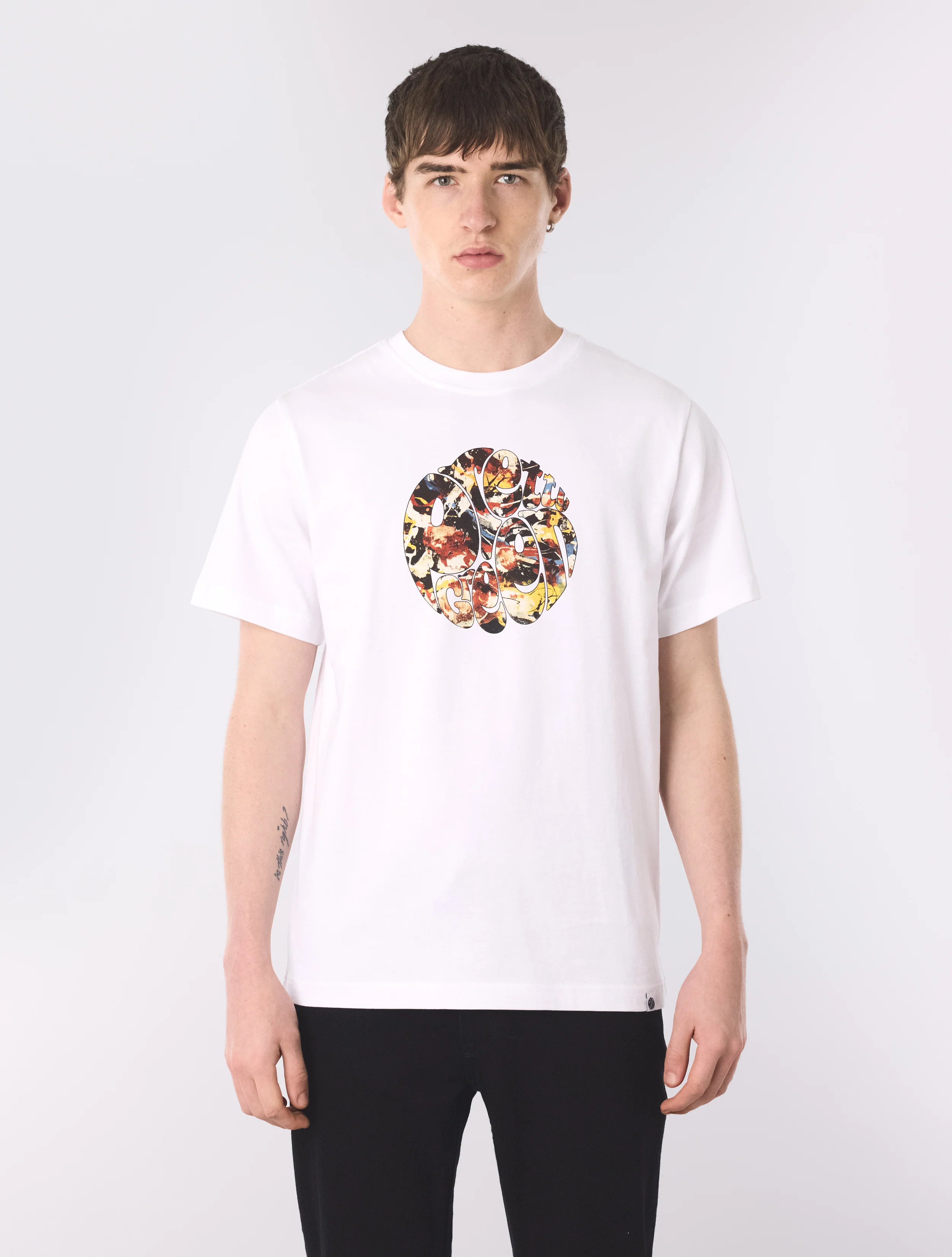 White Smithfield Logo T-Shirt - Image 3