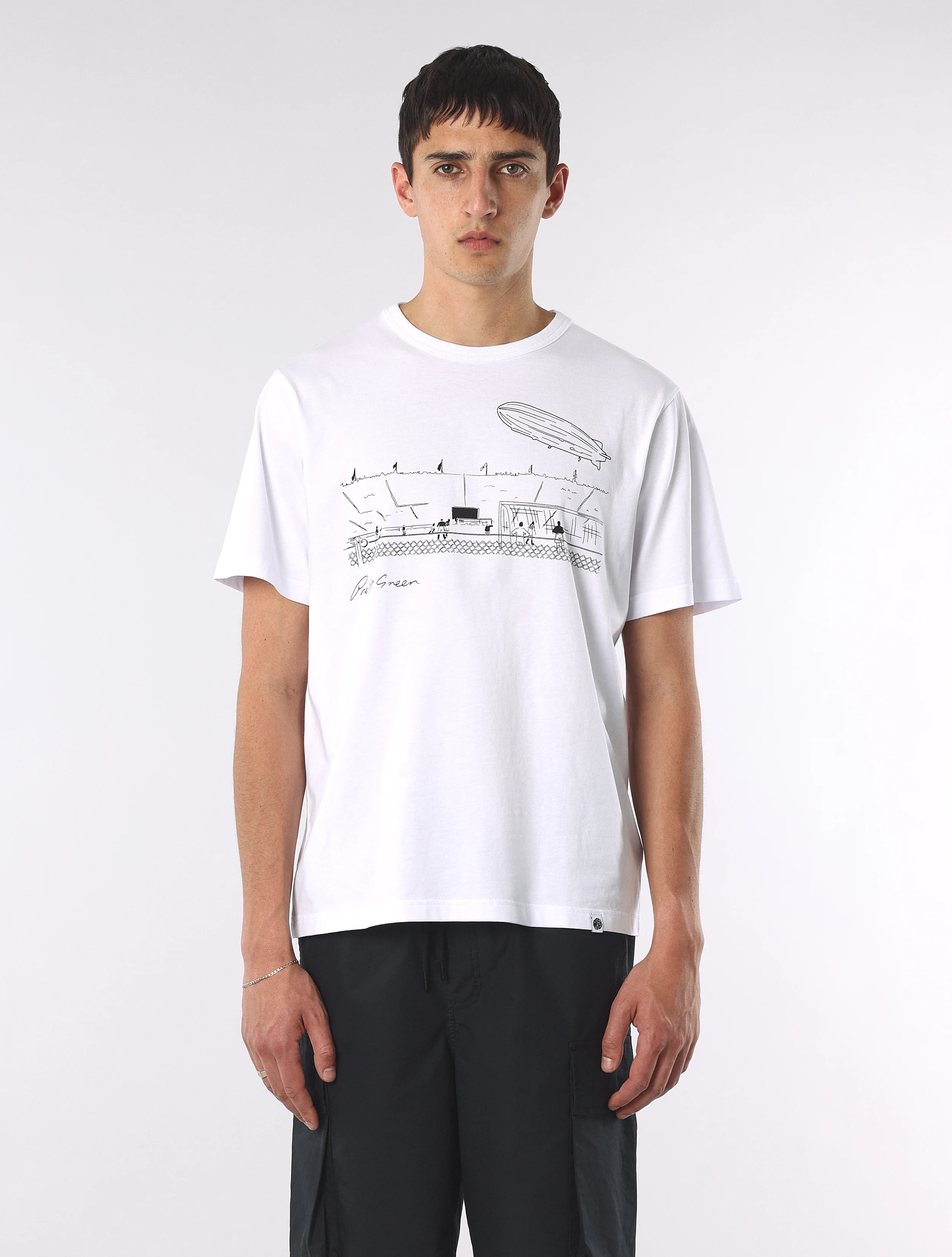 White Stadium T-Shirt - Image 3